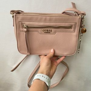 GUESS PINK CROSSBODY PURSE